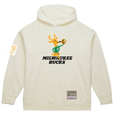 Mitchell & Ness HWC '68 In Season Milwaukee Bucks Hooded Sweatshirt-front