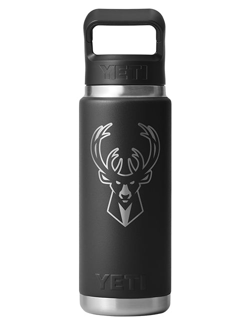 YETI Rambler Icon Milwaukee Bucks 26oz Water Bottle