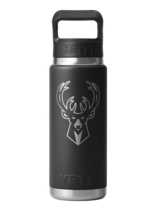 YETI Rambler Icon Milwaukee Bucks 26oz Water Bottle