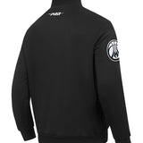 Pro Standard Day One Milwaukee Bucks 1/2 Zip Sweatshirt-angled back
