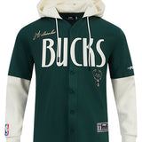 Pro Standard Original Players Milwaukee Bucks 2fer Hooded Sweatshirt