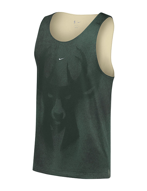 Nike Standard Issue Practice Milwaukee Bucks Mesh Tank Top