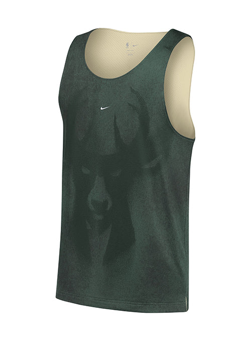 Nike Standard Issue Practice Milwaukee Bucks Mesh Tank Top