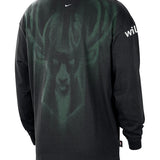 Nike Standard Issue Game Milwaukee Bucks Long Sleeve T-Shirt