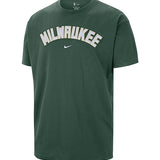 Nike Evergreen+ Milwaukee Bucks T-Shirt-front