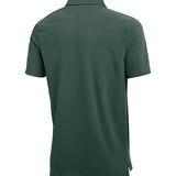 Nike Dri-FIT Green Milwaukee Bucks Short Sleeve Polo-back