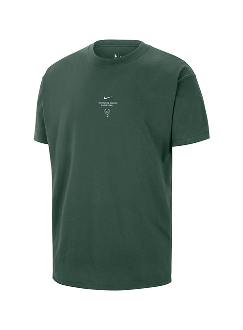 Nike Green Milwaukee Bucks Practice T-Shirt-front