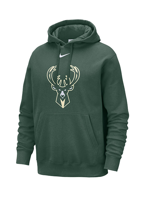 Nike Evergreen Club Milwaukee Bucks Hooded Sweatshirt-front