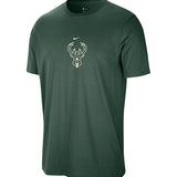 Nike Evergreen Milwaukee Bucks Logo T-Shirt-front