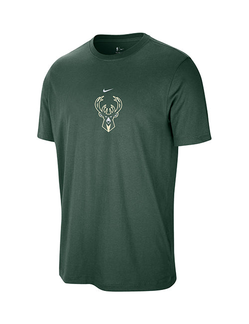 Nike Evergreen Milwaukee Bucks Logo T-Shirt-front