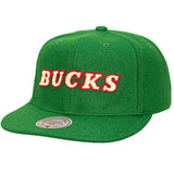 Mitchell & Ness HWC '68 Vintage Milwaukee Bucks Adjustable Hat-front