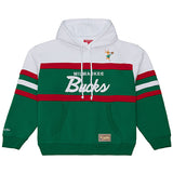 Women's Mitchell & Ness HWC '68 Head Coach Milwaukee Bucks Hooded Sweatshirt