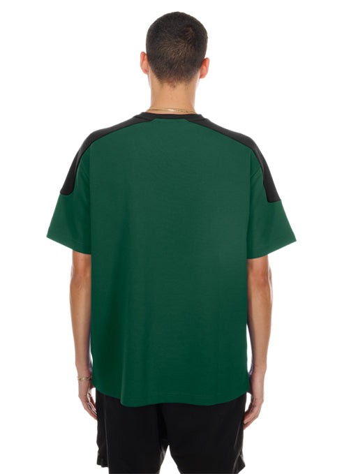 New Era Fan Interlock Milwaukee Bucks T-Shirt-bacl