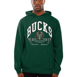 New Era Fan Milwaukee Bucks Hooded Sweatshirt-front
