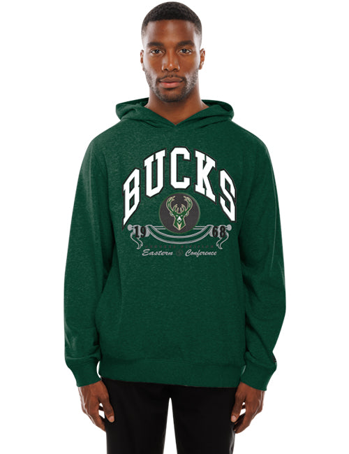 New Era Fan Milwaukee Bucks Hooded Sweatshirt-front
