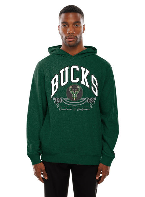New Era Fan Milwaukee Bucks Hooded Sweatshirt-front
