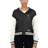 Women's New Era HWC '68 Milwaukee Bucks Fleece Snap Jacket-front