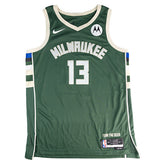 Signed Nike 2022 Icon Edition Ryan Rollins Milwaukee Bucks Swingman Jersey-front