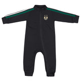 Infant Right On Track Milwaukee Bucks Long Sleeve Onesie-front