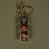 Milwaukee Bucks Spinner Keychain-side 3