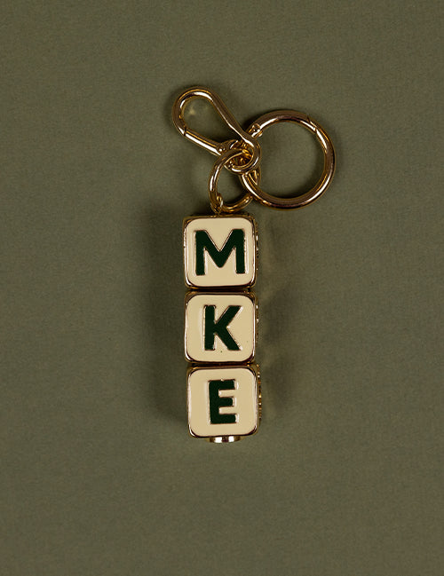 Milwaukee Bucks Spinner Keychain-side 1