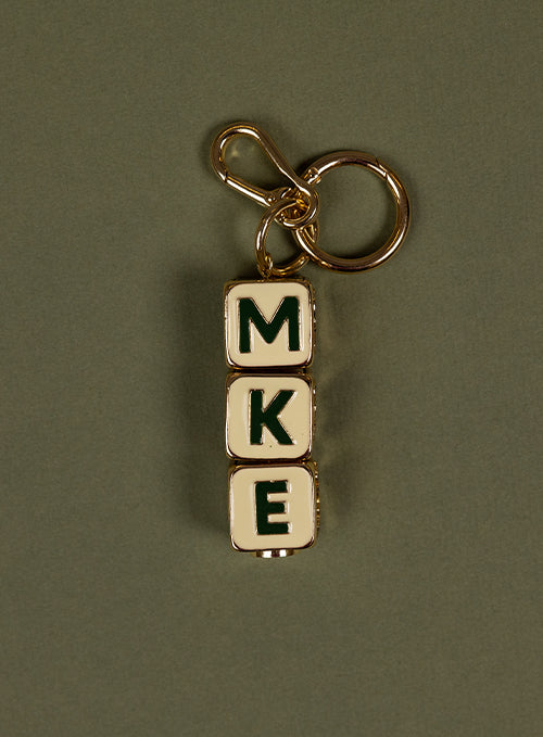 Milwaukee Bucks Spinner Keychain-side 1