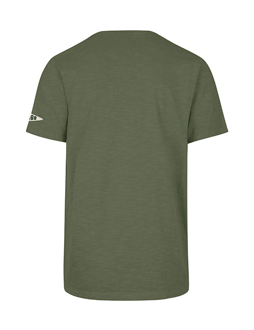 '47 Brand Well Worn Slub Milwaukee Bucks T-Shirt-back