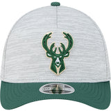 New Era 39Thirty Icon Milwaukee Bucks M-Crown Tech Flex Hat-front