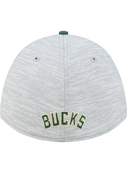 New Era 39Thirty Icon Milwaukee Bucks M-Crown Tech Flex Hat-back