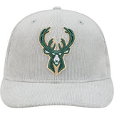 New Era 59Fifty Corduroy Icon Milwaukee Bucks Fitted Hat
