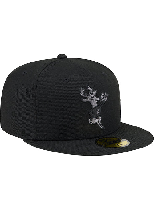 New Era 59Fifty Scripted Milwaukee Bucks Fitted Hat-right