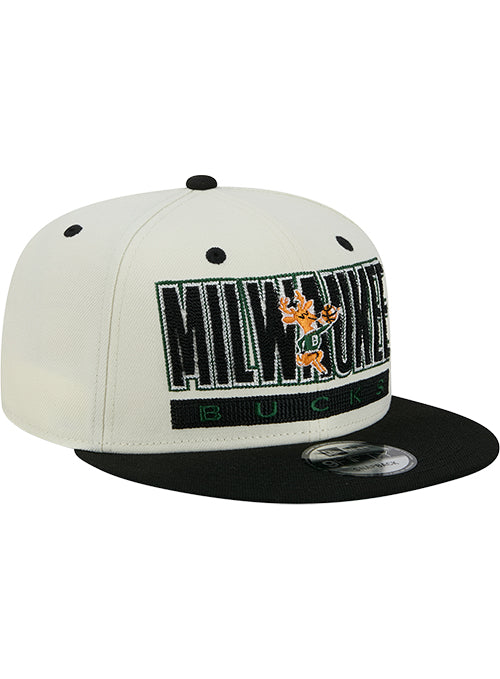 New Era 9Fifty HWC '68 Classic Milwaukee Bucks Snapback Hat-right