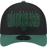 New Era 9Forty M-Crown Loyal Milwaukee Bucks Snapback Hat-front