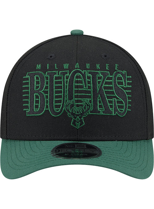 New Era 9Forty M-Crown Loyal Milwaukee Bucks Snapback Hat-front