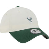 New Era City Connect Micro Logo Milwaukee Bucks Adjustable Hat