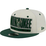 New Era 9Fifty Classic Milwaukee Bucks Snapback Hat-left