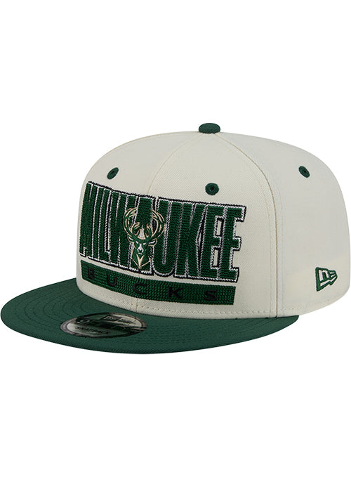 New Era 9Fifty Classic Milwaukee Bucks Snapback Hat-left