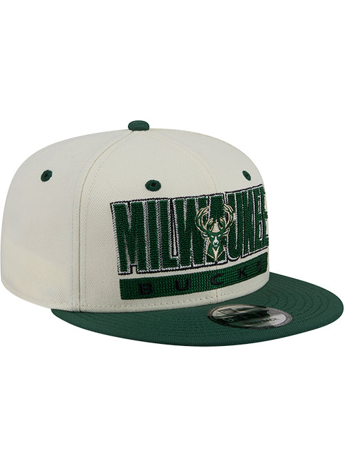 New Era 9Fifty Classic Milwaukee Bucks Snapback Hat-right