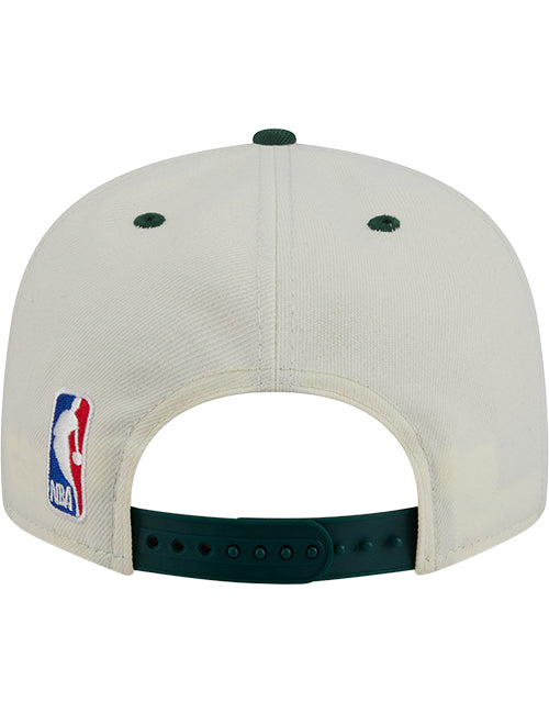 New Era 9Fifty Classic Milwaukee Bucks Snapback Hat-back