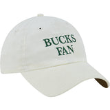 Women's New Era Fan Corduroy Milwaukee Bucks Adjustable Hat