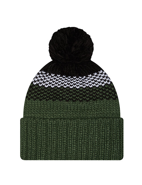 Women's New Era HWC '68 Milwaukee Bucks Pom Cuffed Knit Hat-back