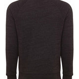 Sportiqe Howe Distressed Milwaukee Bucks Harmon Crewneck Sweatshirt-back