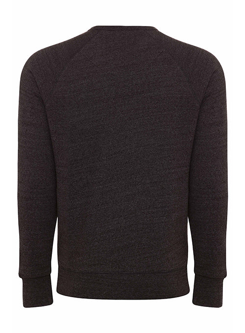 Sportiqe Howe Distressed Milwaukee Bucks Harmon Crewneck Sweatshirt-back