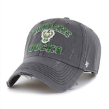 '47 Brand Clean Up Seymoore Milwaukee Bucks Adjustable Hat