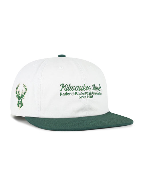 '47 Brand Script Stack Captain Milwaukee Bucks Snapback Hat-right