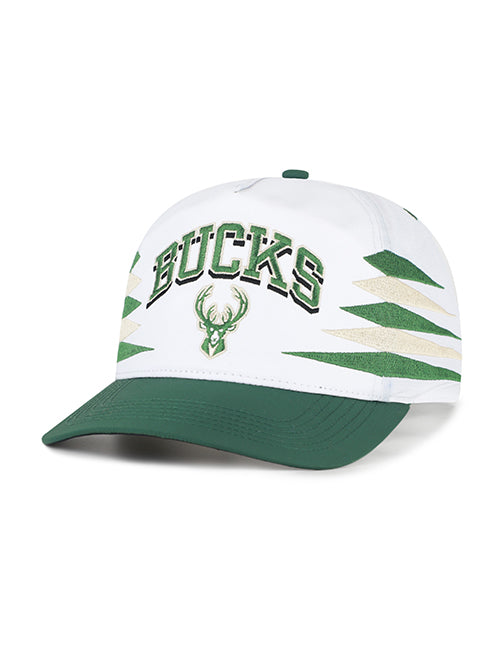 '47 Brand Brrr Diamond Cut Milwaukee Bucks Hitch Snapback Hat-left