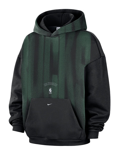 Nike Standard Issue Team Milwaukee Bucks Hooded Sweatshirt-front