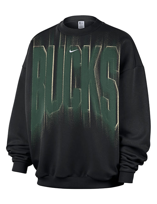 Nike Standard Issue Team Milwaukee Bucks Crewneck Sweatshirt