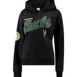Women's Ultra Game Quick Moves Milwaukee Bucks Hooded Sweatshirt