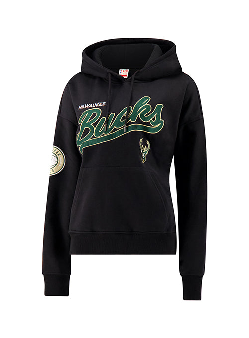 Women's Ultra Game Quick Moves Milwaukee Bucks Hooded Sweatshirt
